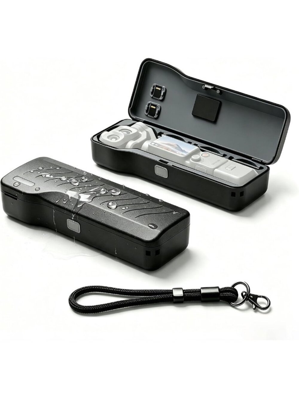 Durable Hard Case for DJI Osmo Pocket 4 Pro/4/3 - Shockproof, Waterproof, Travel